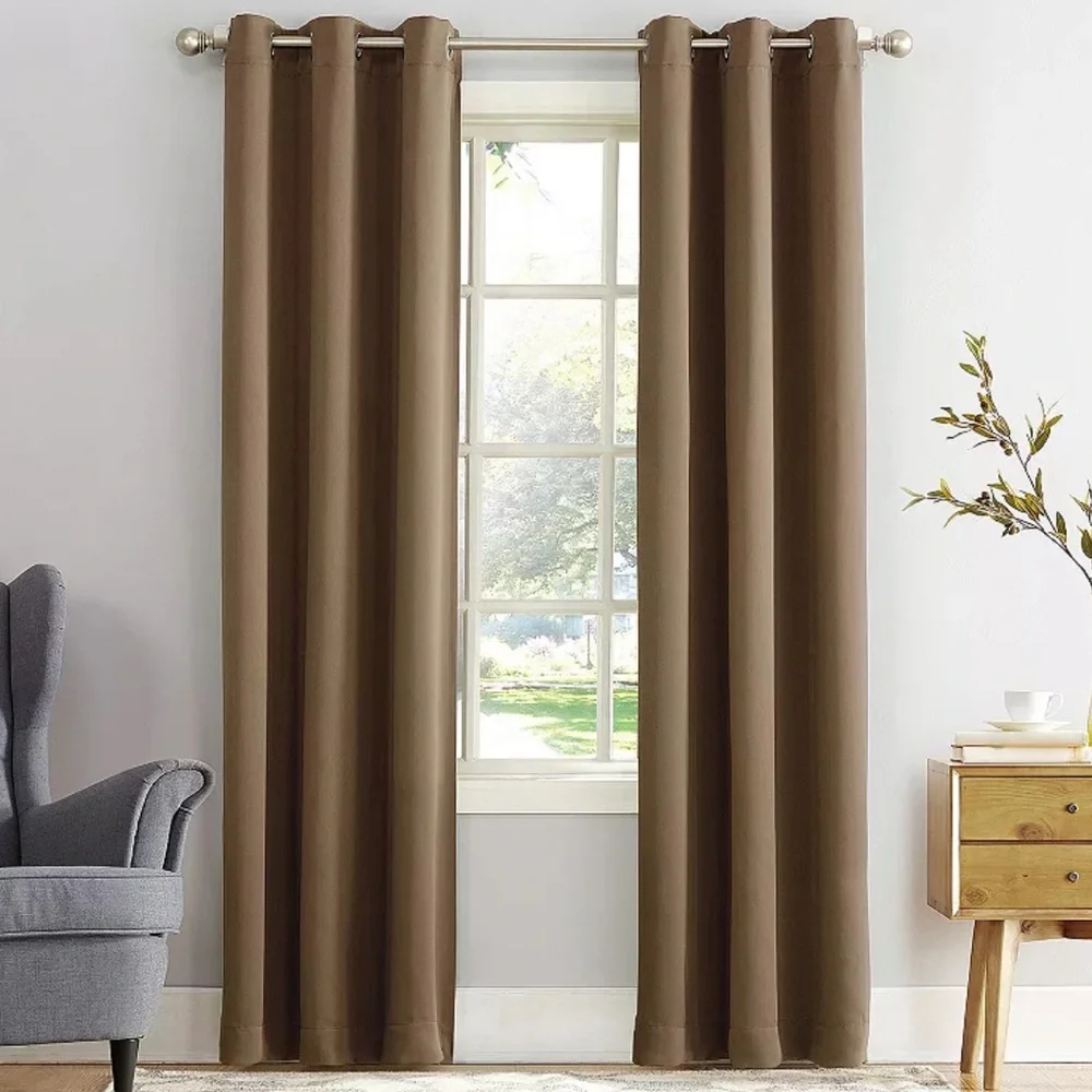Sun Zero Blackout Curtain Panel Grommet